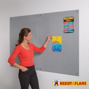 Resist-A-Flame Fire Retardant Unframed Notice Boards